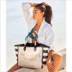 Victoria’s Secret Large Sea Sand Sun Tote Bag NEW